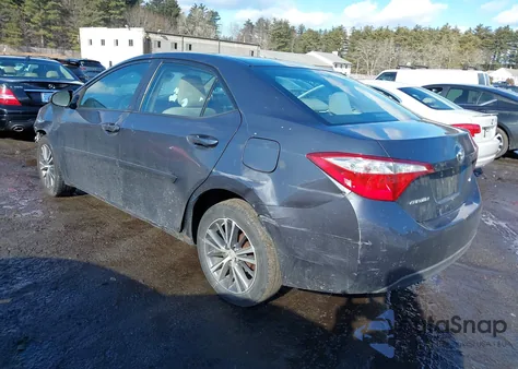 2016 Toyota Corolla Le Plus z USA, uszkodzony, nr VIN 2T1BURHE6GC492499
